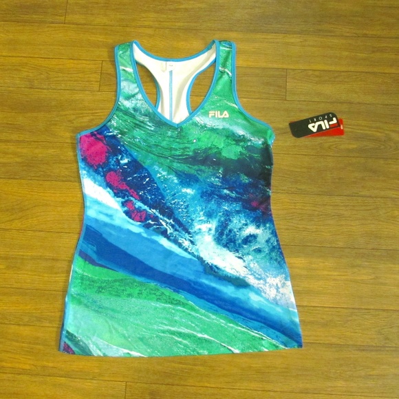 Fila Tops - 💥🧨💥🐞NWT Fila Summer Top Oceanwave